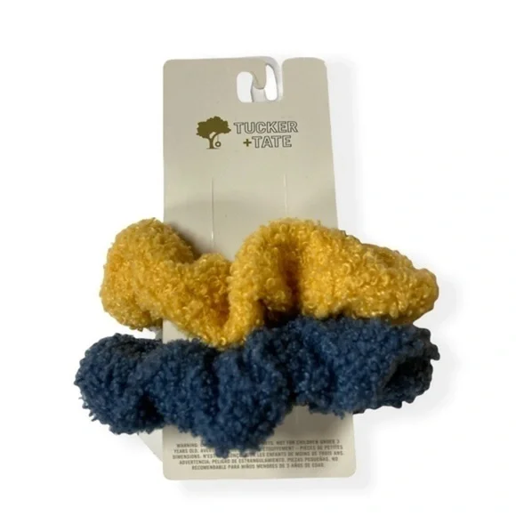 Fuzzy Scrunchie & Headband Set | 3 pieces - Picture 2 of 4